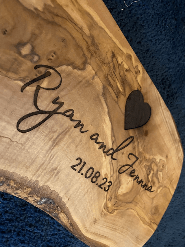 Personalised Wedding Paddle Board