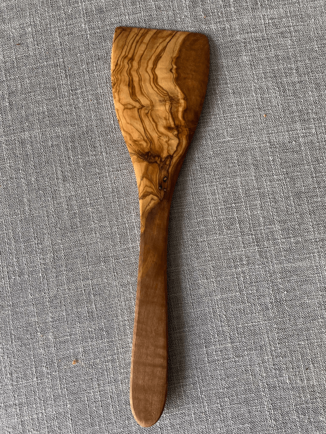 Olive wood spatula 